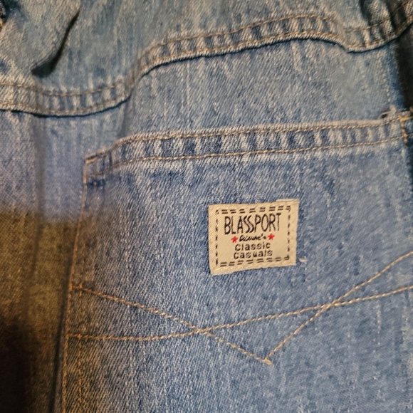 Blassport Ladies Denim Skirt Blue Size 10 - Picture 5 of 8